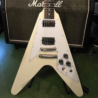 2014 Gibson Custom Shop, Benchmark 67 Flying V White image 7