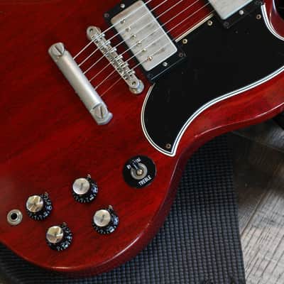 2008 Gibson 61 SG Custom Electric Guitar Cherry Red + COA HSC image 7