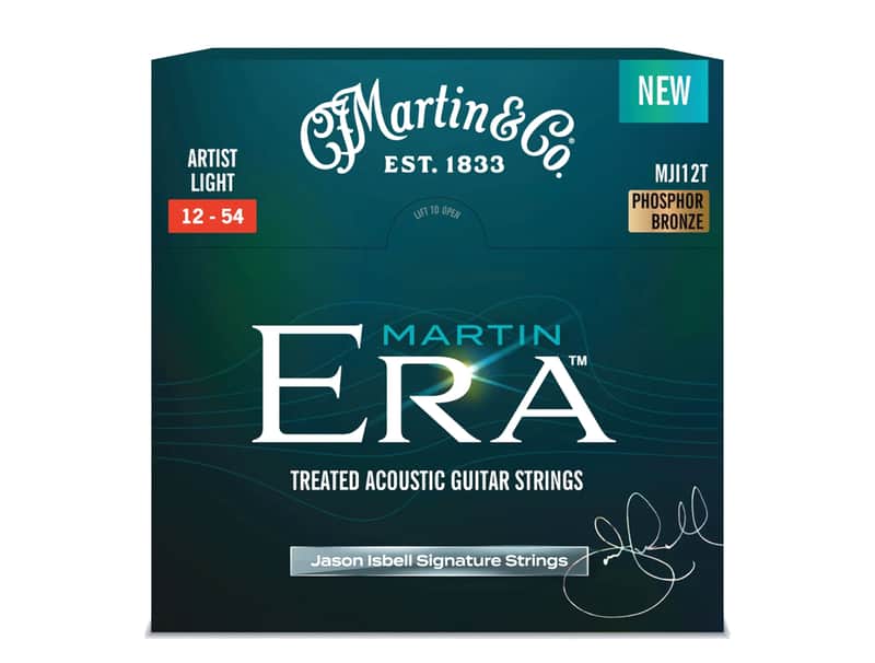 Martin Era Treated Jason Isbell Acoustic Guitar Strings Phosphor Bronze 12-54 image 1