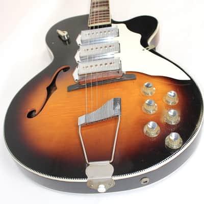 Kay 3 Pickup Swingmaster K673 • 1962 • Sunburst • Kleenex PUPs image 4