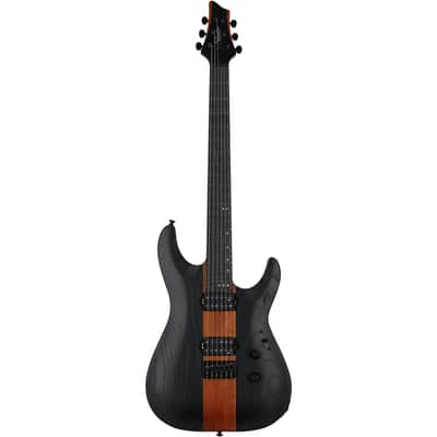 Schecter Rob Scallon C-1 Electric Guitar, Satin Dark Burst image 2