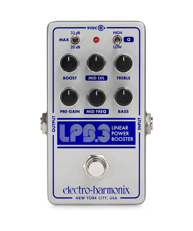 Electro-Harmonix LPB-3 Linear Power Booster & EQ Pedal image 1