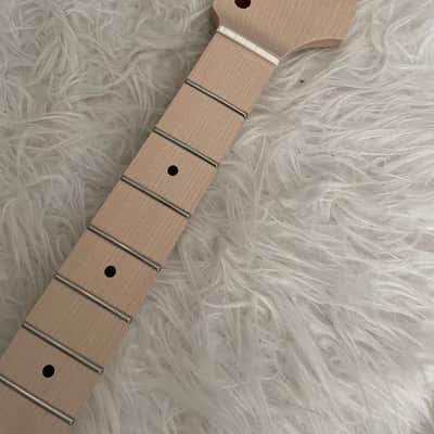 quarter sawn unfinished maple stratocaster guitar neck Strat Neck image 1