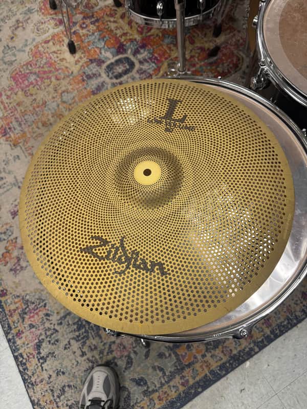 Zildjian 18" L80 Low Volume Crash/Ride Cymbal 2015 - Present - Buffed Bronze image 1