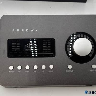 Universal Audio Arrow 2x4 Thunderbolt 3 Interface with Solo DSP Processor 2010s - Gray image 2