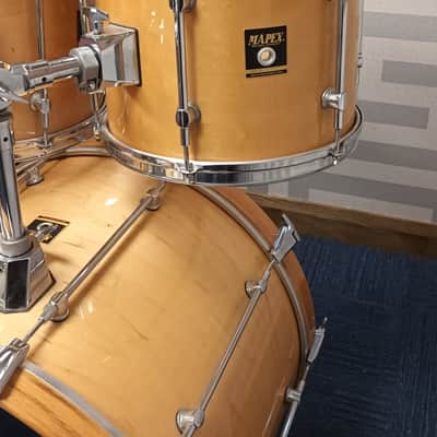 Mapex 1990s Saturn Series Shell Pack in Natural Maple – 22″,12″,13″ & 16″x Saturn image 5