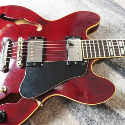 1978 Greco SA-800 WA Wine Red Fujigen MIJ Vintage Semi-Hollow Guitar Made in Japan image 8