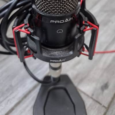 SALE OFFER...!!! PROAR Condenser Microphone XLR, Cardioid Pickup Pattern, 48V Phantom Power 2023 - BLACK image 5