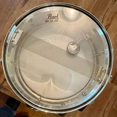 Pearl 5 x 13" Snare Drum Popcorn Steel 6 Lug Bild 9