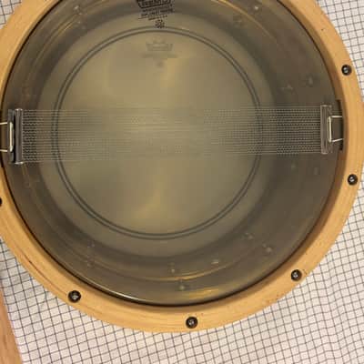 Yamaha SD-4106 14" x 6.5" Seamless Brass Snare Drum; Made in Japan; Excellent Original Condition image 7