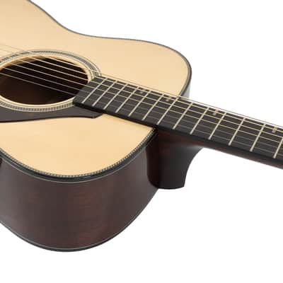 Used Yamaha FS9M Premium Spruce and Mahogany Concert Acoustic - Natural image 7