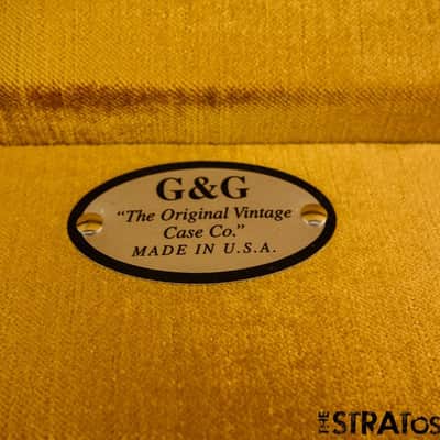Fender Strat Tele Custom Shop G&G Tolex HARDSHELL CASE 64 L-Series Strat image 3