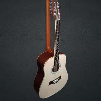 Busuyi Guitar 5 String Fretless Bass /12 String Acoustic /Electric, Double Neck  Guitar 2021 image 2