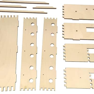 The Mountain Tenor Acoustic DIY 4-string Box Guitar Kit image 2