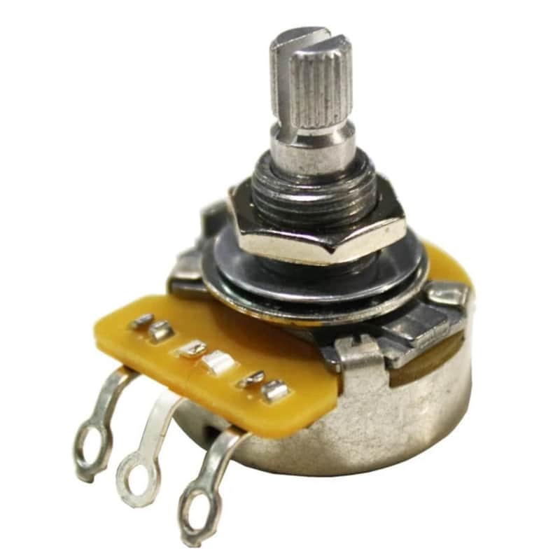 CTS CTS EP-0086-LB0 500K Left Handed Split Shaft Audio Pot - 20 Piece Bulk Pack - New