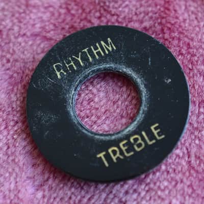 Vintage 1960's Gibson Les Paul Custom Switch Ring Poker Chip - SG Standard Special image 5