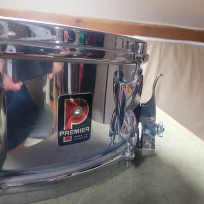 Premier 2000 snare early/mid 70s - Chrome over aluminium image 2