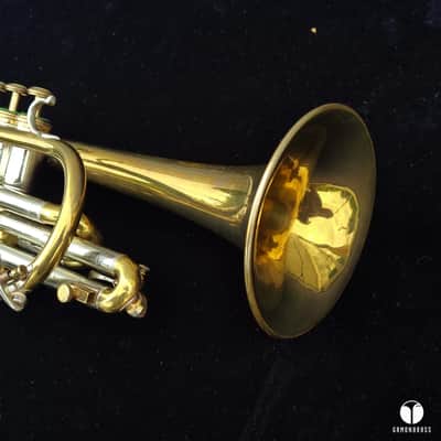 F.E. Olds Standard Los Angeles Bb cornet LM gamonbrass case mouthpiece image 7