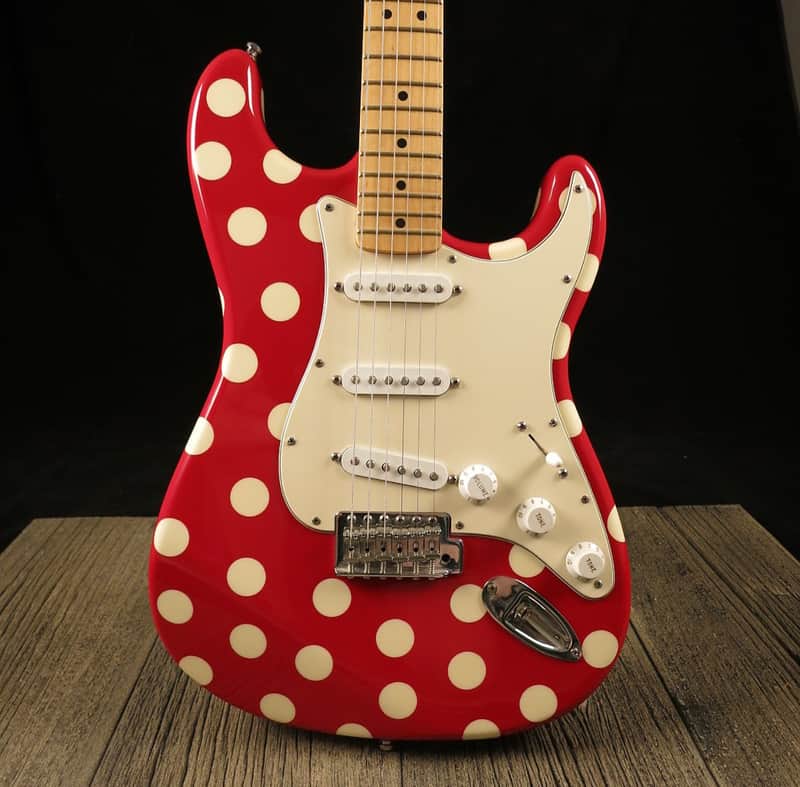 Fender Buddy Guy Standard Stratocaster Polka Dot Finish image 10