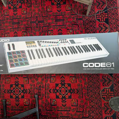 M-Audio Code 61 USB MIDI Keyboard Controller - White