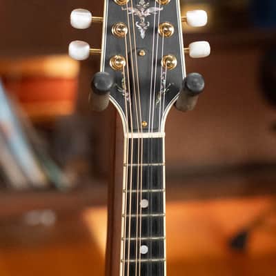 (Used) 2016 Weber Fern Red Spruce/Flamed Maple A-Style Mandolin #2801 image 9