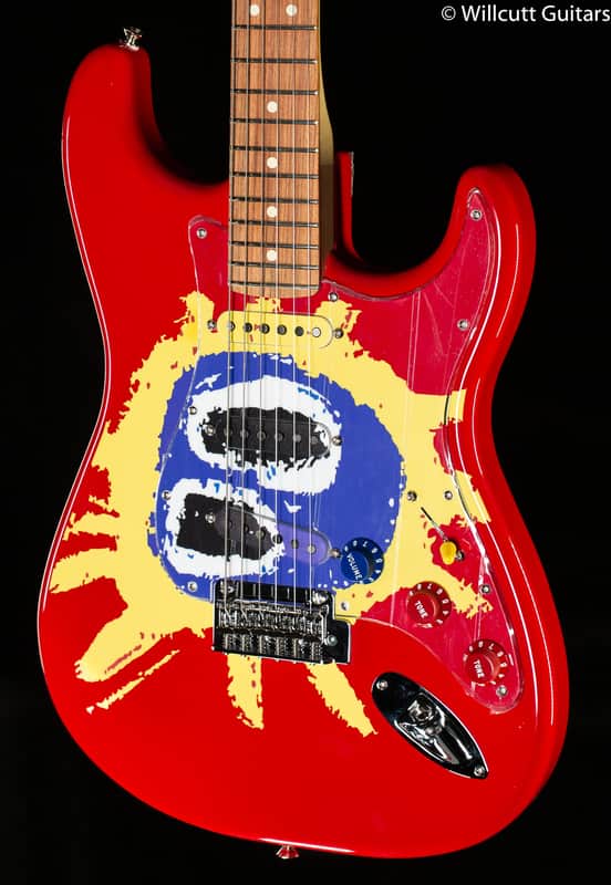 Fender 30th Anniversary Screamadelica Stratocaster Custom Graphic Pau Ferro (216) image 1