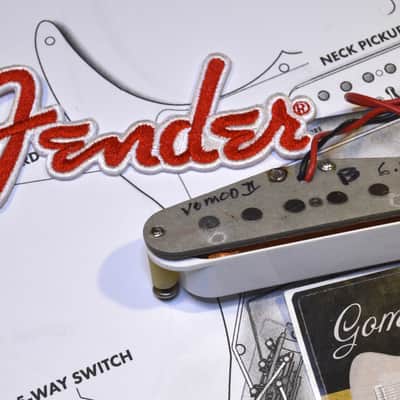 Fender V-MOD II Professional Stratocaster White BRIDGE Pickup image 5
