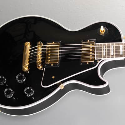 Gibson Custom Shop Les Paul Custom w/Ebony Fingerboard Gloss - Ebony image 1