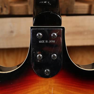 Imperial Hollowbody Electric Guitar w/'Bigsby JAPAN 1960's Burst image 12