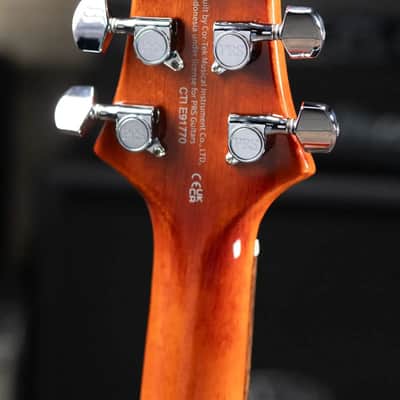 PRS SE Custom 24-08 Electric Guitar - Vintage Sunburst with Gig Bag - Used image 8
