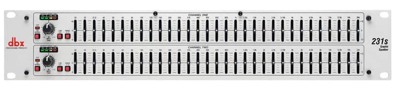 DBX 231s Dual Channel 31-Band Equalizer image 1