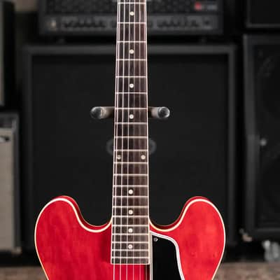 Gibson 1961 ES-330TC Thinline Hollow Body Electric Guitar Cherry with Hardshell Case - Used image 5