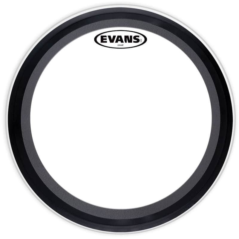 Evans EMAD Heavyweight Clear Bass Drum Head - 22" image 1
