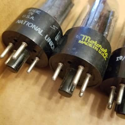 NU National Union ONE (1) 5Y3GT Rare tNOS AT1000 TESTED Vacuum Tube balanced 5Y3 1942-1952 image 4