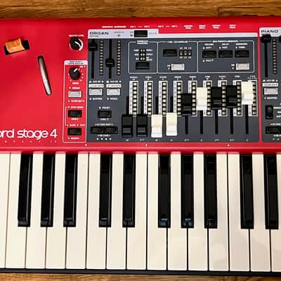Nord Stage 4 SW73 Compact 73-Key Semi-Weighted Digital Piano 2023 - Present - Red image 12