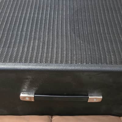 SubZ 2x12 Extension Guitar Cabinet - Pine - Black Tolex - Silver Grill - Open image 6