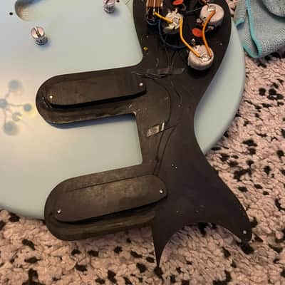 1963 Gibson Melody Maker Refinished Brazilian Rosewood Pelham Blue image 15