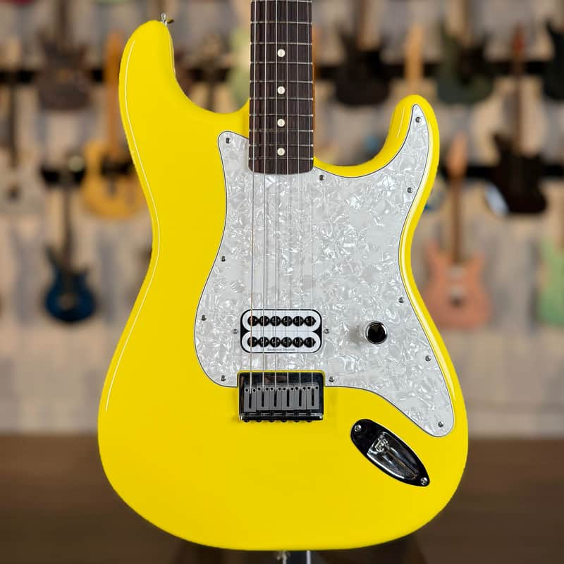 Fender Limited Edition Tom DeLonge Stratocaster - Graffiti Yellow - Collector Grade