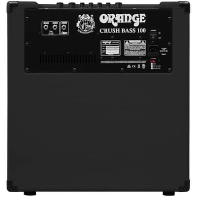 Orange Crush Bass 100 Bass Combo Amplifier (100 Watts, 1x15"), Black image 6