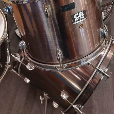 CB Percussion Drums SP Series 5-piece Standard Kit T12", T13", T16", S14", BD22" USE - Silver / Black image 10