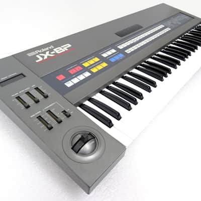 Roland JX-8P & PG-800 Vintage Analog Synthesizer & Programmer w/ Original Manual & Brochure NICE! image 3
