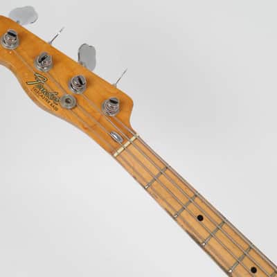 Fender Telecaster Bass 1975 Blonde Refin Left Handed image 13
