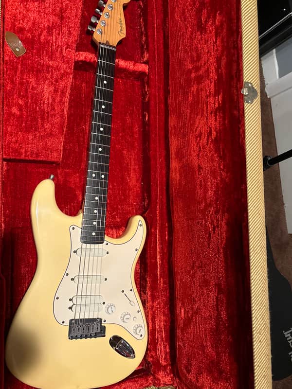 Fender Jeff Beck Artist Series Stratocaster with Lace Sensor Pickups 1991 - 2000 - Vintage White image 1