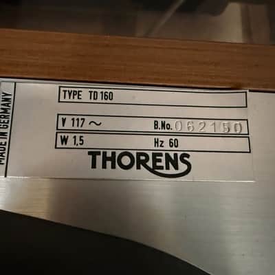 Thorens TD160, Recapped, Fully Serviced, Rare 681EEE, Superb, Best Shipped Price on Reverb, $1299 image 4