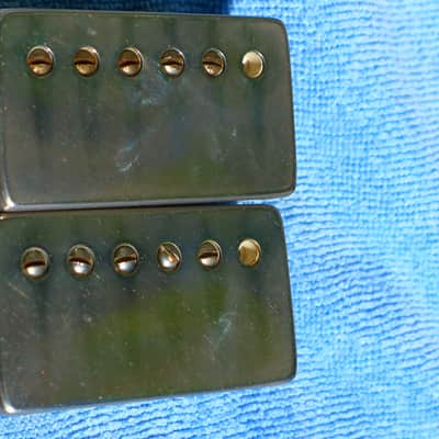 OVER THE POND GUY OTPG Guitar Pickups PAF Double Cream NOS - With OTPG M69 Rings image 4