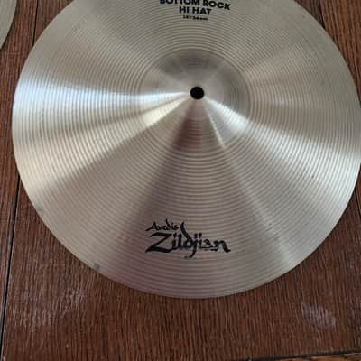 Zildjian 14" A Series Rock Hi-Hat Cymbal 1995 - Traditional image 5