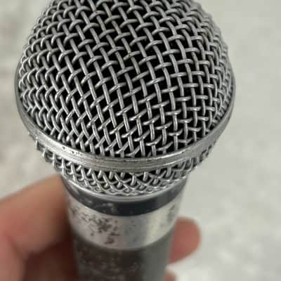 Lot of 2 old logo dual impedance Shure SM-58 microphones mics image 4
