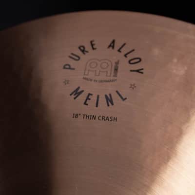 Meinl 18" Pure Alloy Traditional Thin Crash image 3