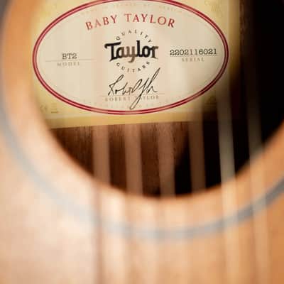 Taylor BT2 Baby Taylor Acoustic Guitar with Gig Bag image 13