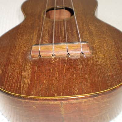 1950 Martin Ukulele Mahogany Brazilian Rosewood Vintage Soprano Model Nice! image 18